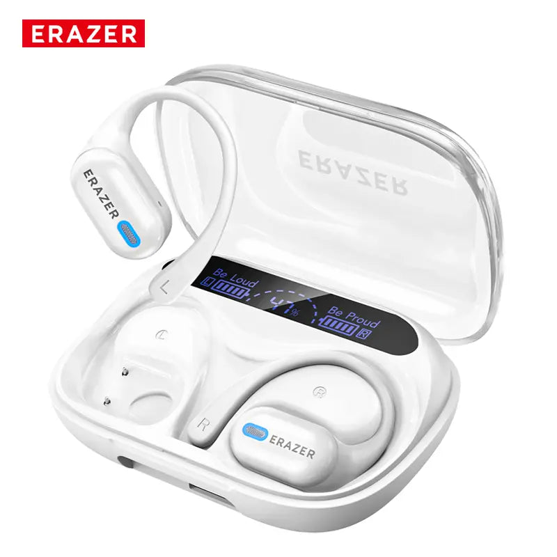 ERAZER XP18 Powerbank Earbuds,Can Charge Phones,Wireless Bluetooth Headphones, Bluetooth 6.0, OWS Earphones , Sports Headphones, High Sound Quality Headphone, Daily Waterproof Wear Comfortable for Daily Calls Compatible with Android/Ios