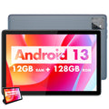 10.1 Inch Android 14 Tablet, Large Screen Entertainment Office Dual Channel Speaker Tablet, HD Screen Tablet with 128G Storage, 2.4G/5G Wifi Wireless Tablet, Portable Tablet, Dual Camera Tablet